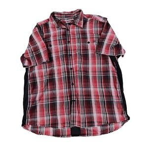Wolverine Button Up Short Sleeve Shirt Size XXL